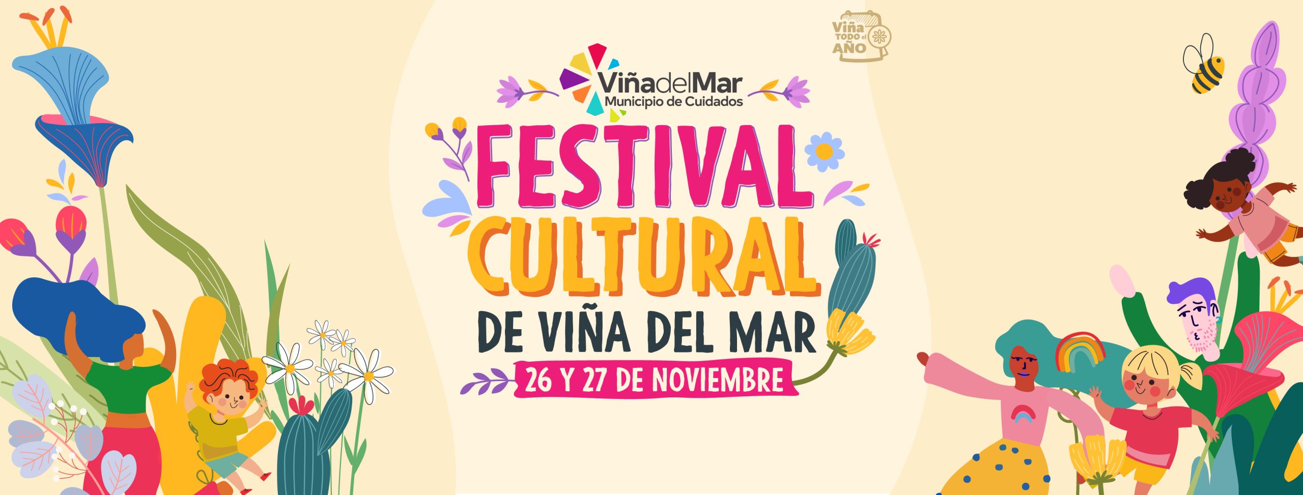 Te invitamos a participar y disfrutar el Primer Festival Cultural de Viña del Mar