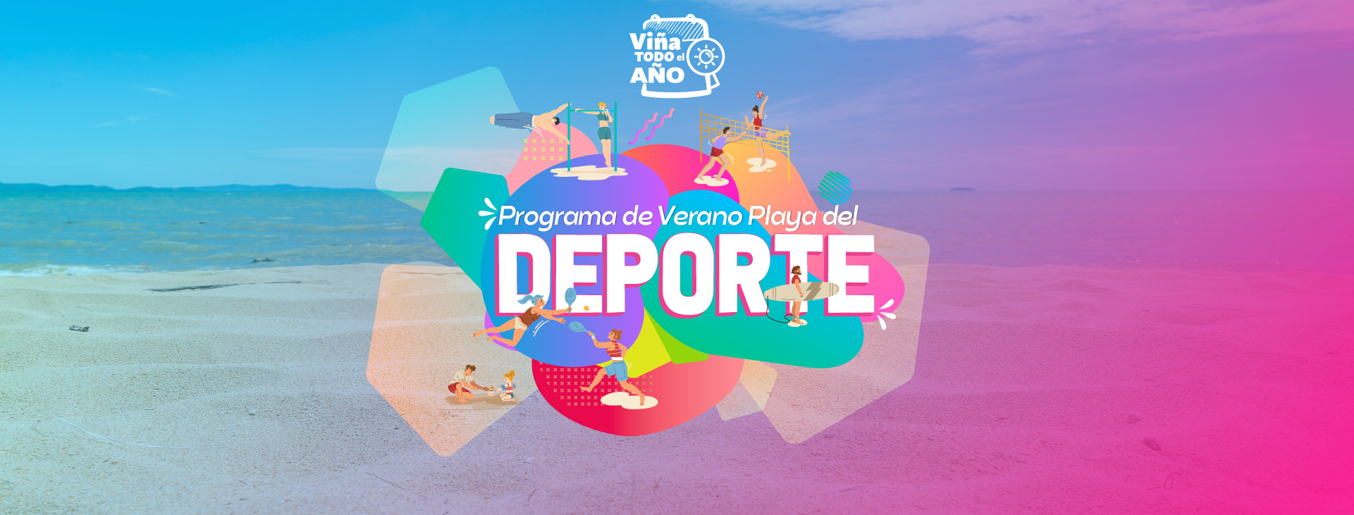 Verano 2023: ¡Pronto! Programa de actividades gratuitas en la Playa del Deporte