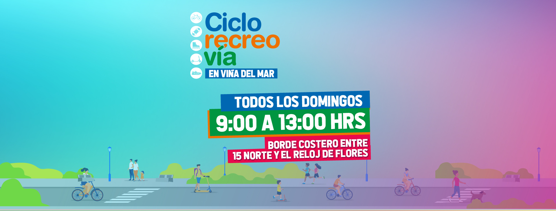 Disfruta en familia los domingos de otoño con CicloRecreoVía