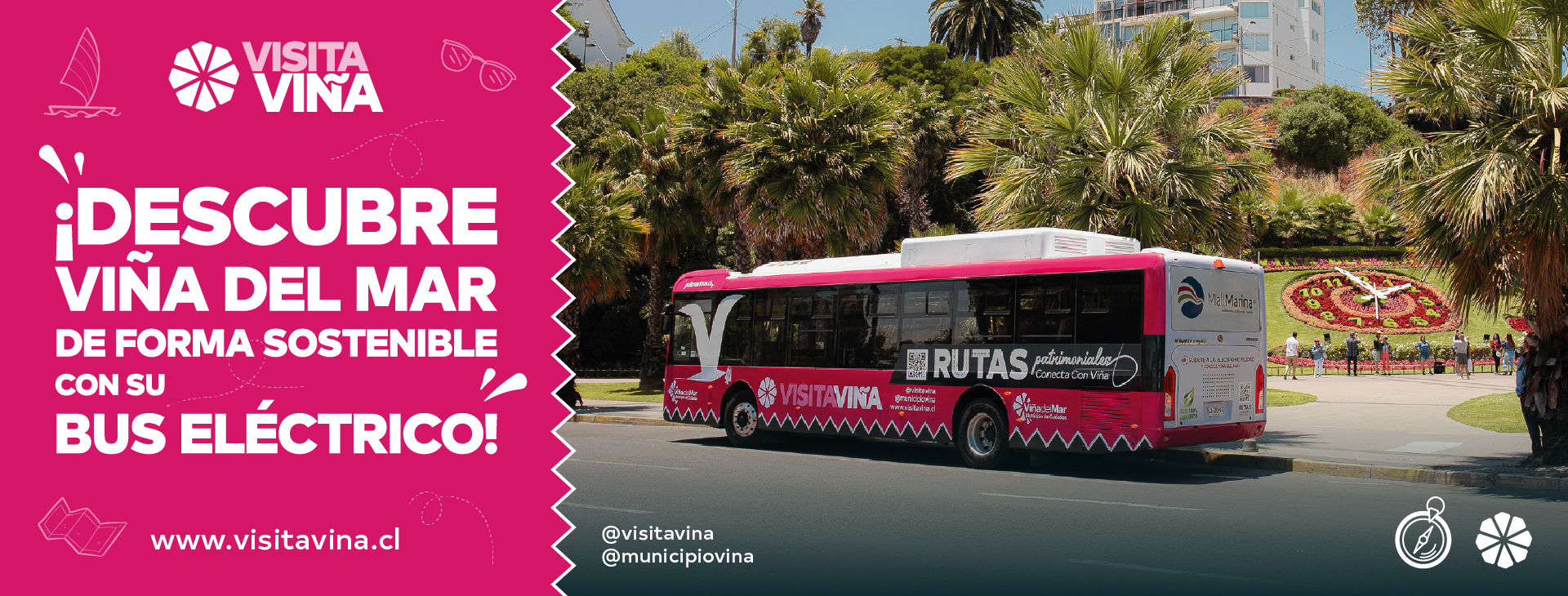 ¡Descubre Viña del Mar de forma sostenible con su bus eléctrico!