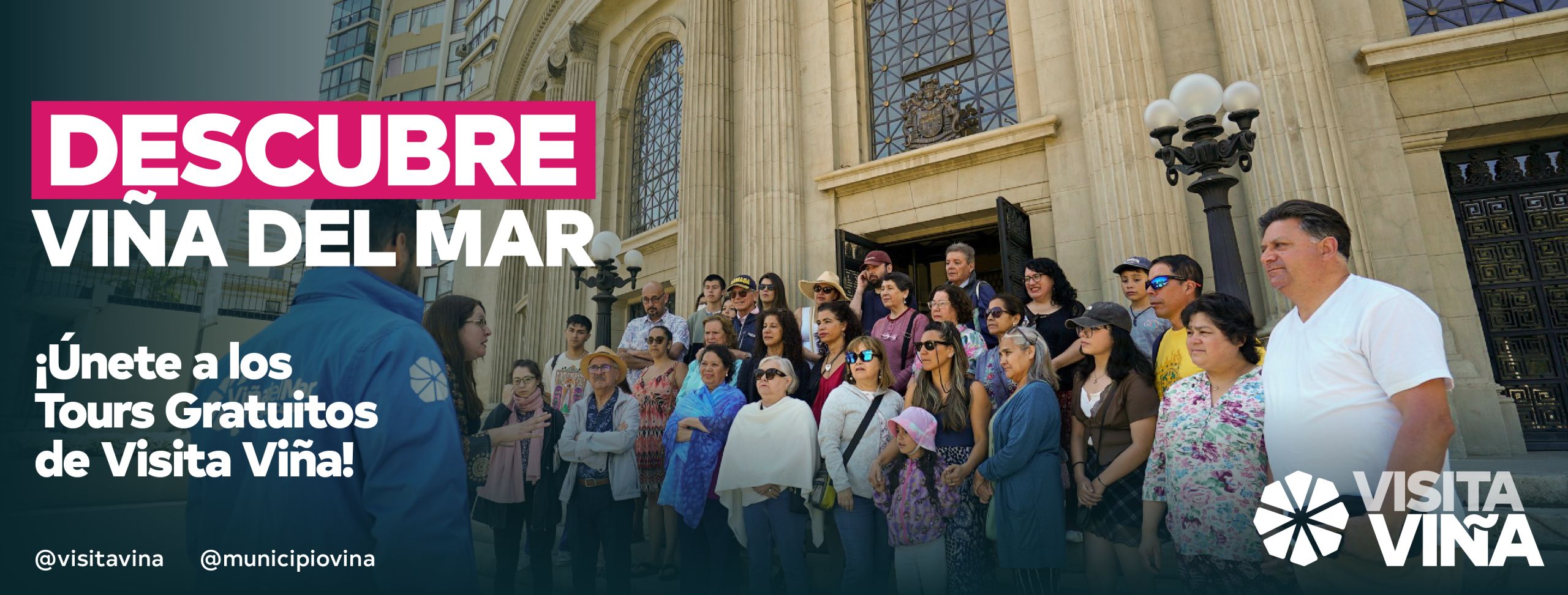 Descubre Viña del Mar: ¡Únete a los Tours Gratuitos de VisitaViña!